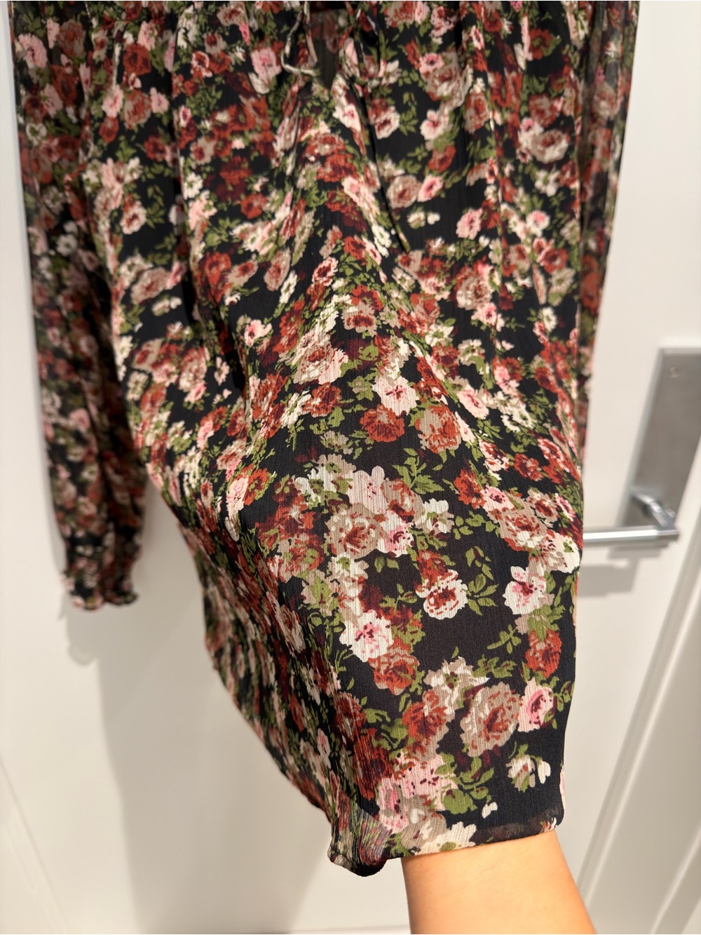 Mango Romantic Floral Blouse - Picture 6 of 7